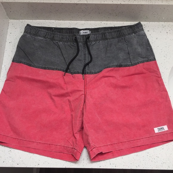 Trunks Surf and Swim CO. Colorblock Swim Trunks XL - Picture 2 of 7